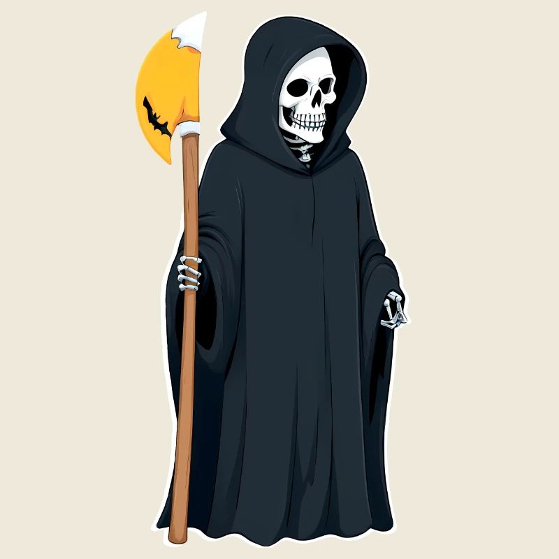 Sensenmann Sense Gevatter Tod