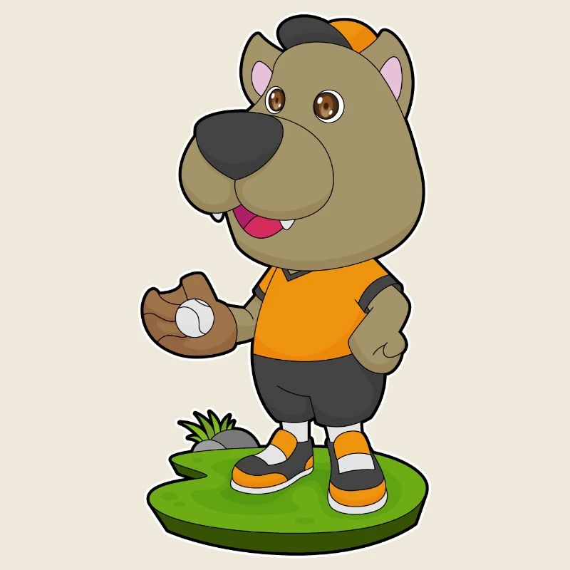 Gant de baseball de baseball pour chien