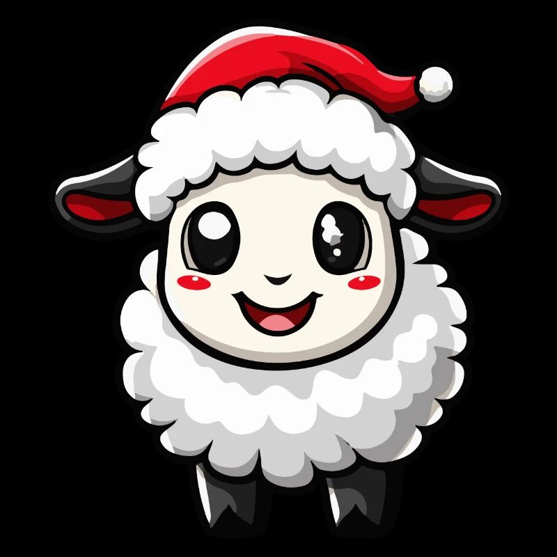 Sheep Christmas Cute