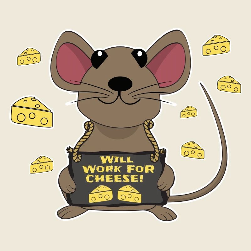 Drôle de fromage de souris