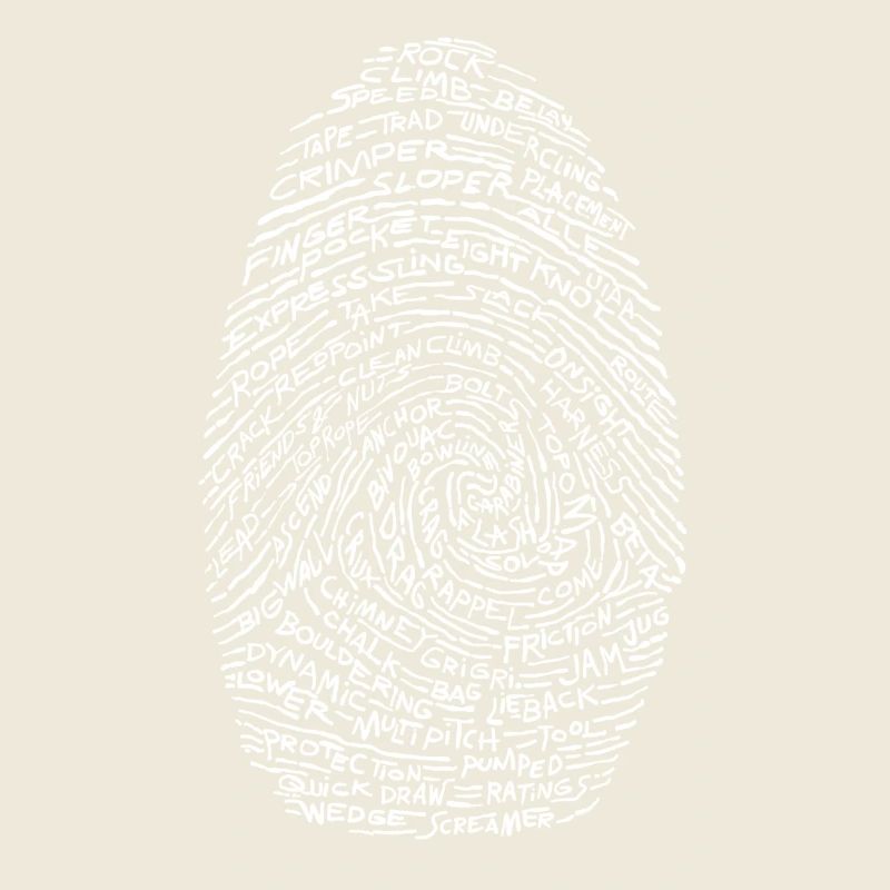 Empreintes digitales blanc