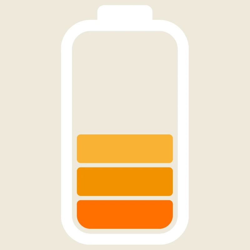 HALF BATTERY - White