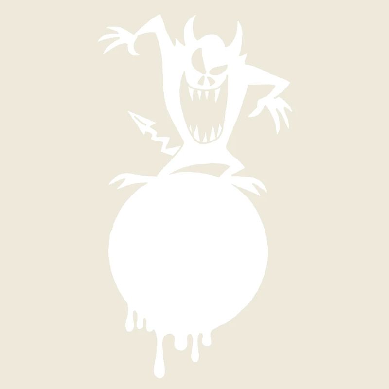 Le monstre sur la planète blanche