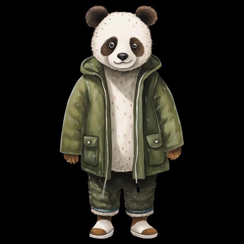 Panda Playtime Tee - Whimsical & Fun