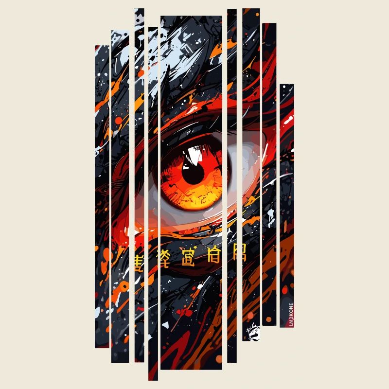 Cyborg Eyes Drachenmädchen