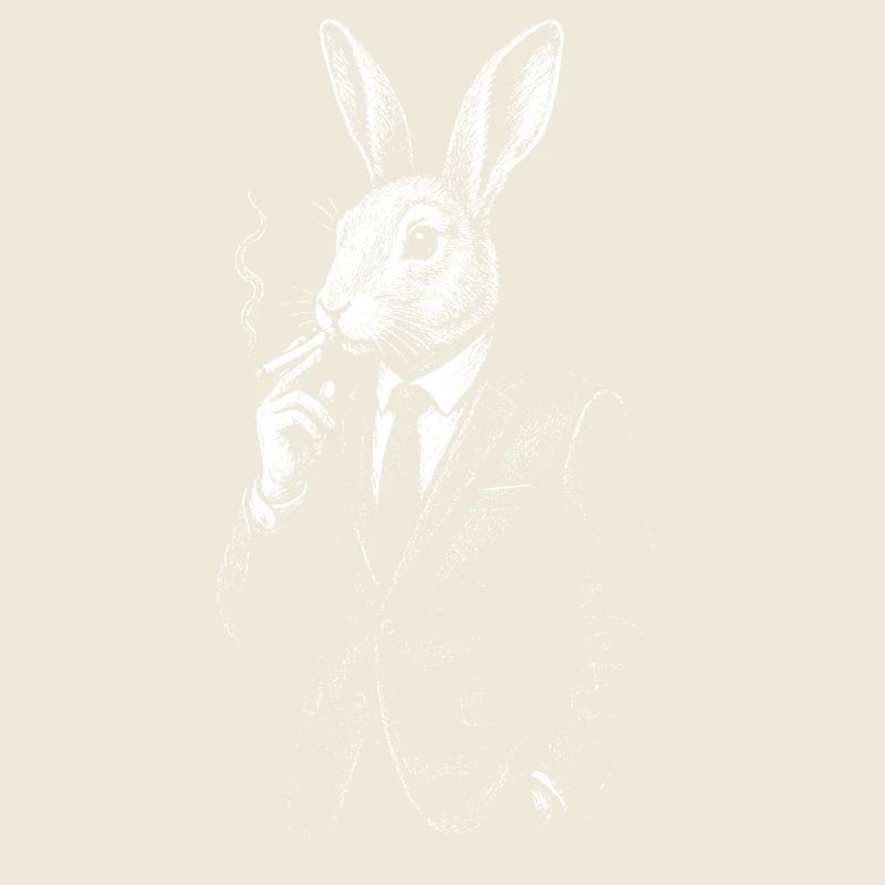 Gentleman Rabbit Smokey Noir