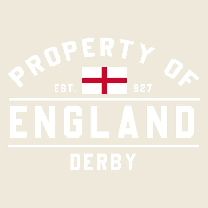 England Flagge Derby Muster
