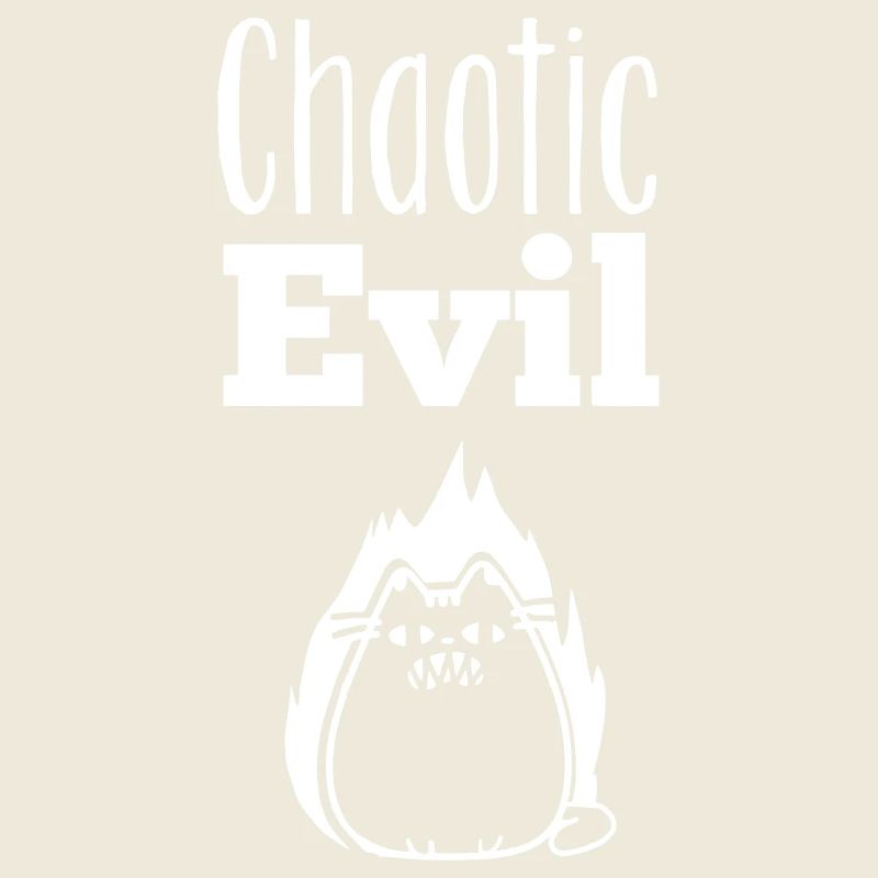 Pen and paper cat alignment chaotic evil