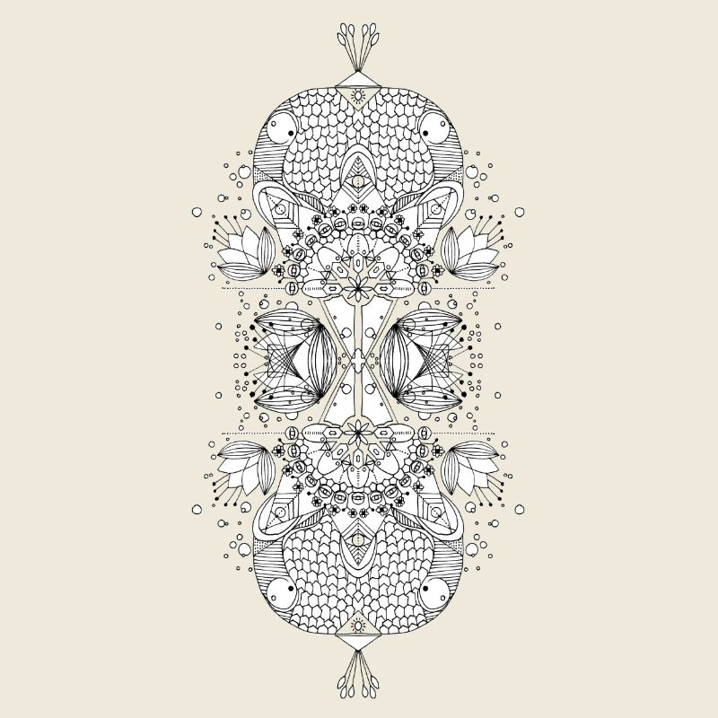 Mandala de nénuphar