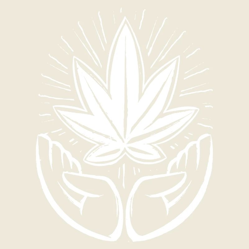 Hanfblatt Weed Cannabisblatt