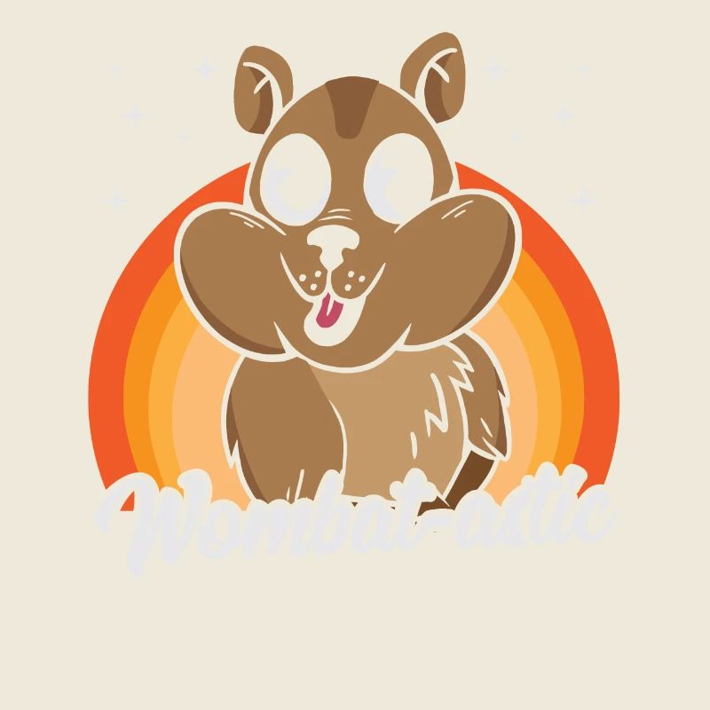 Wombat-astic Wombat-Fanartikel mit australischen