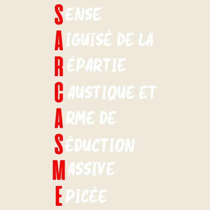 SARCASME définition /Humour noir