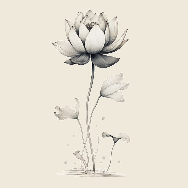 Lotusblüte Wasserlilie