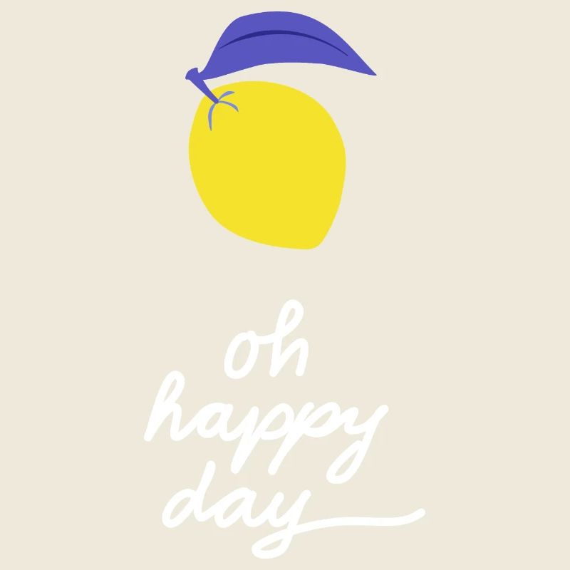 Oh glücklicher Tag Zitrone