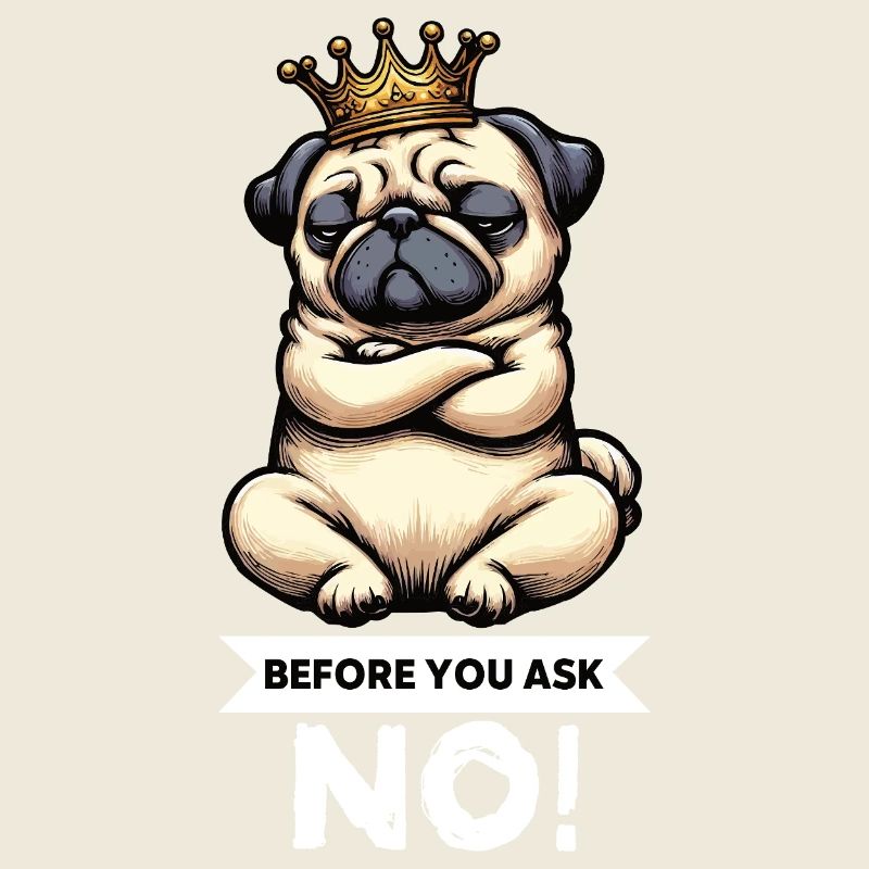 Before You Ask Mops Möpse Mopsbesitzer Mopshalter