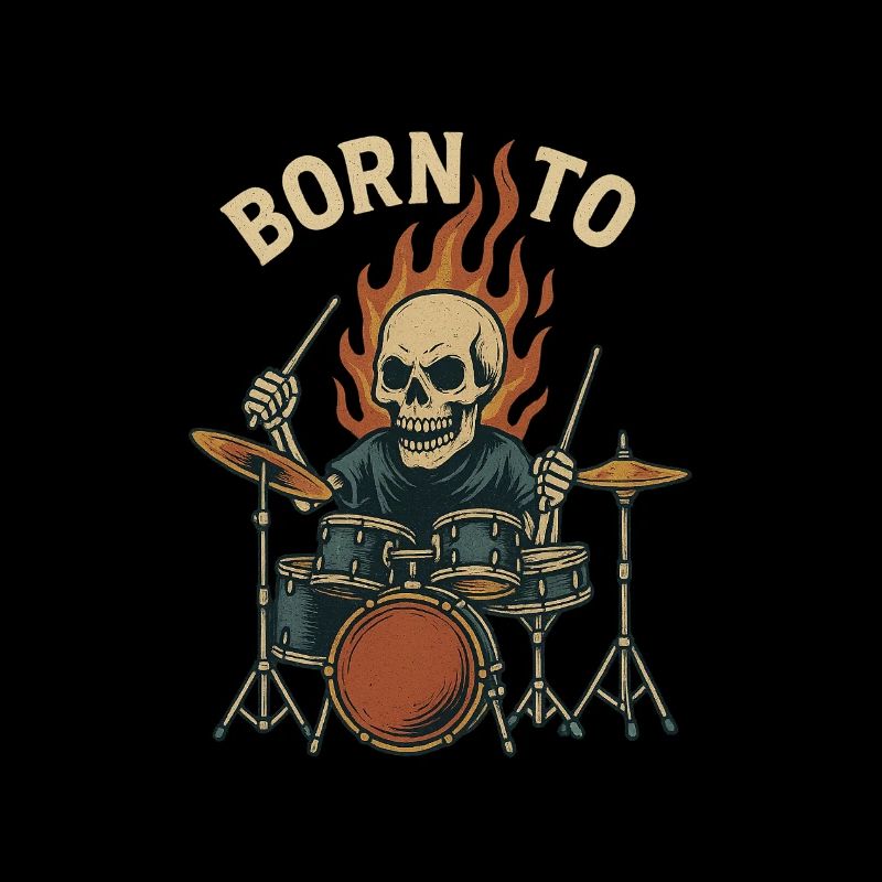 Né pour tambouriner