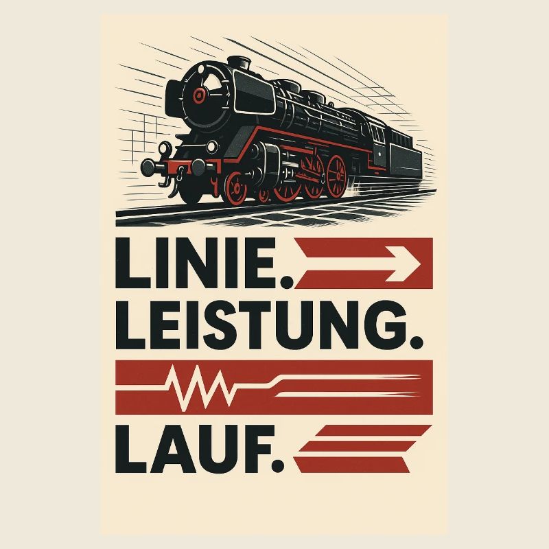 Parcours de performance de la ligne de locomotive à vapeur