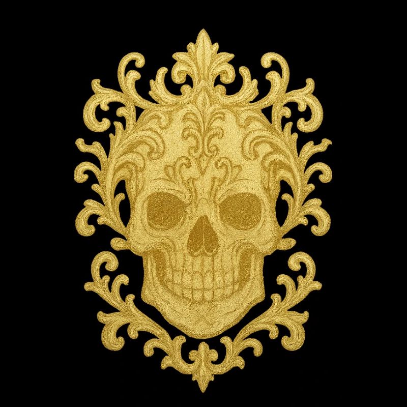 Totenkopf der gut aussieht