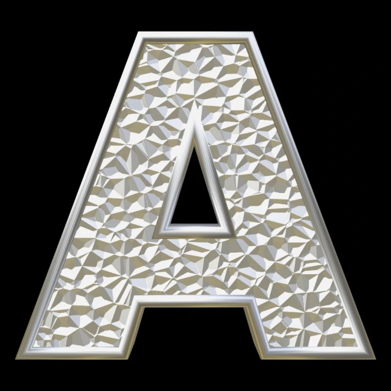 A, lettre, lettre A, initiale, initiale A, monogramme,