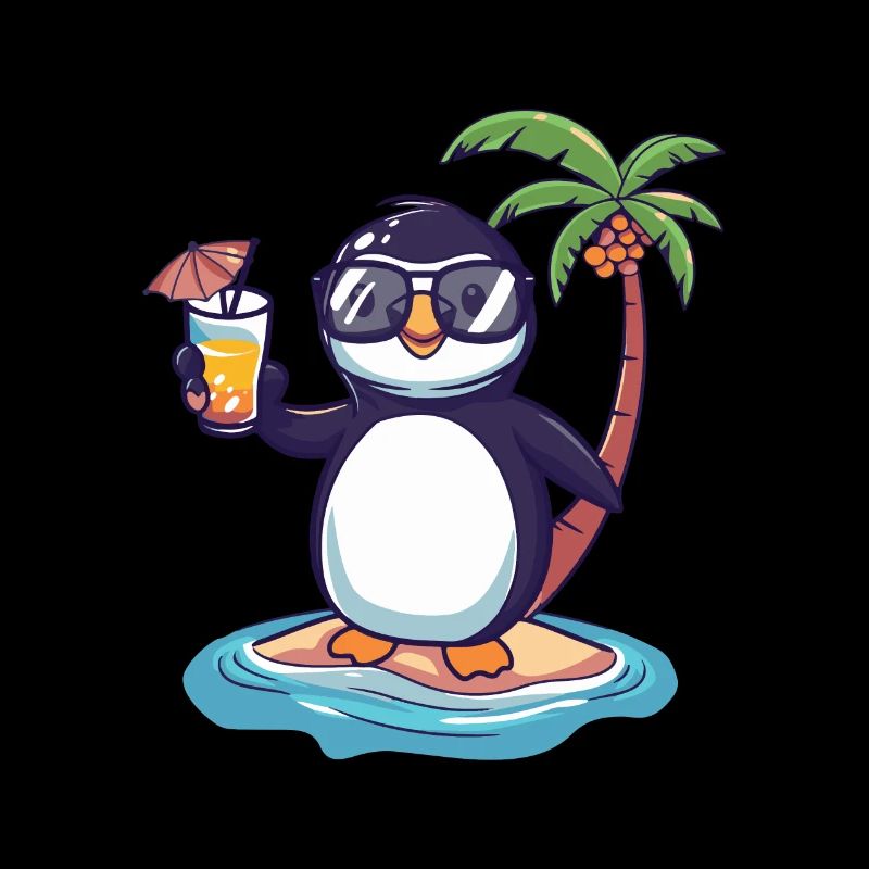 Penguin Island Summer Palm
