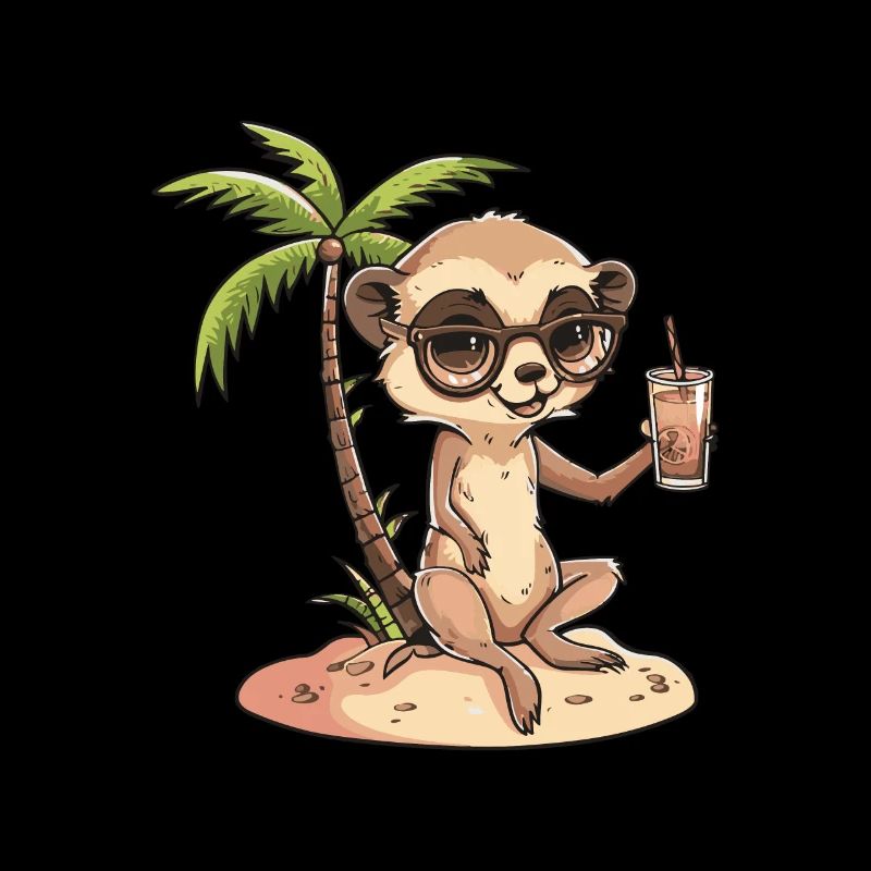 Erdmännchen Sommer Urlaub