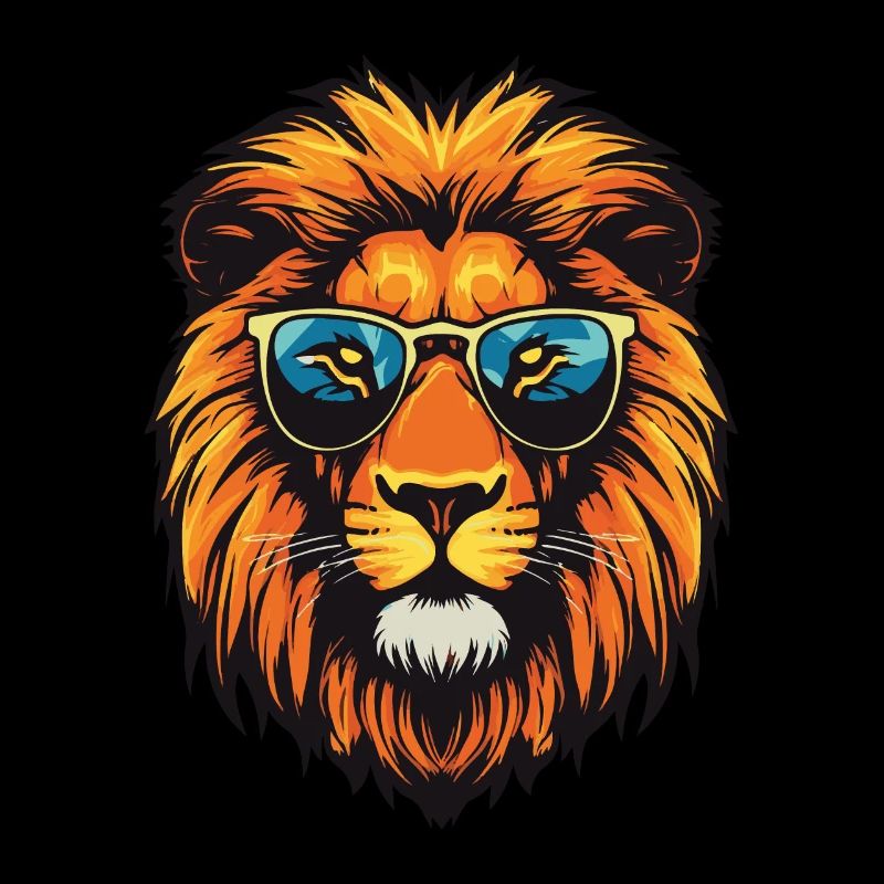 Tête de lion Cool