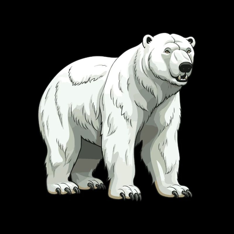 Eisbär Tier Polar bär