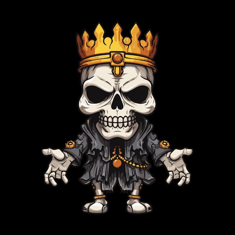 König Krone Skelett