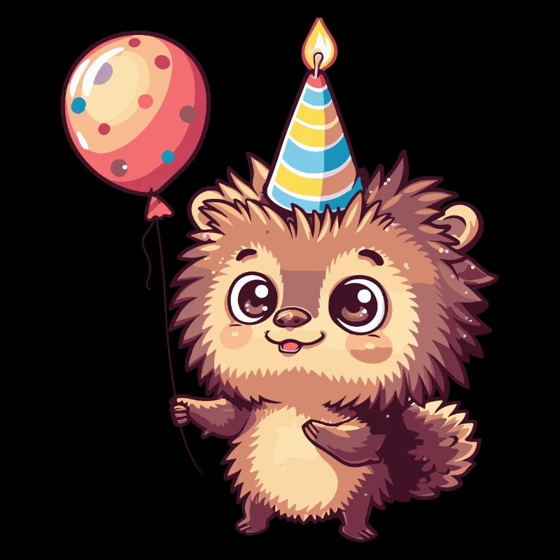 Hérisson Anniversaire Bande Dessinée