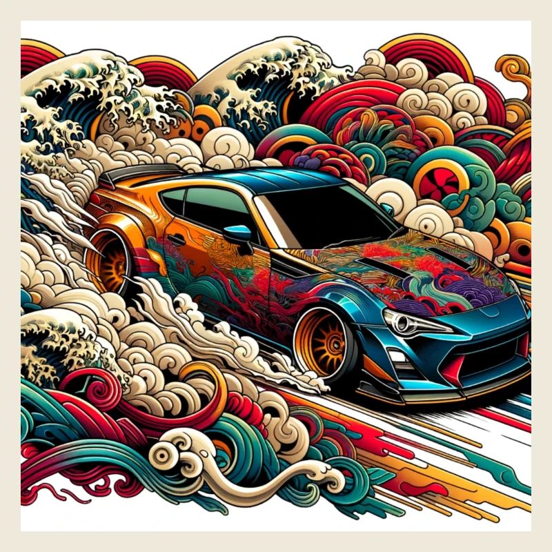 GT86 BRZ JDM Drift Car