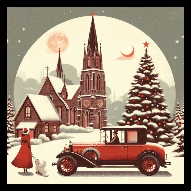L’église en hiver