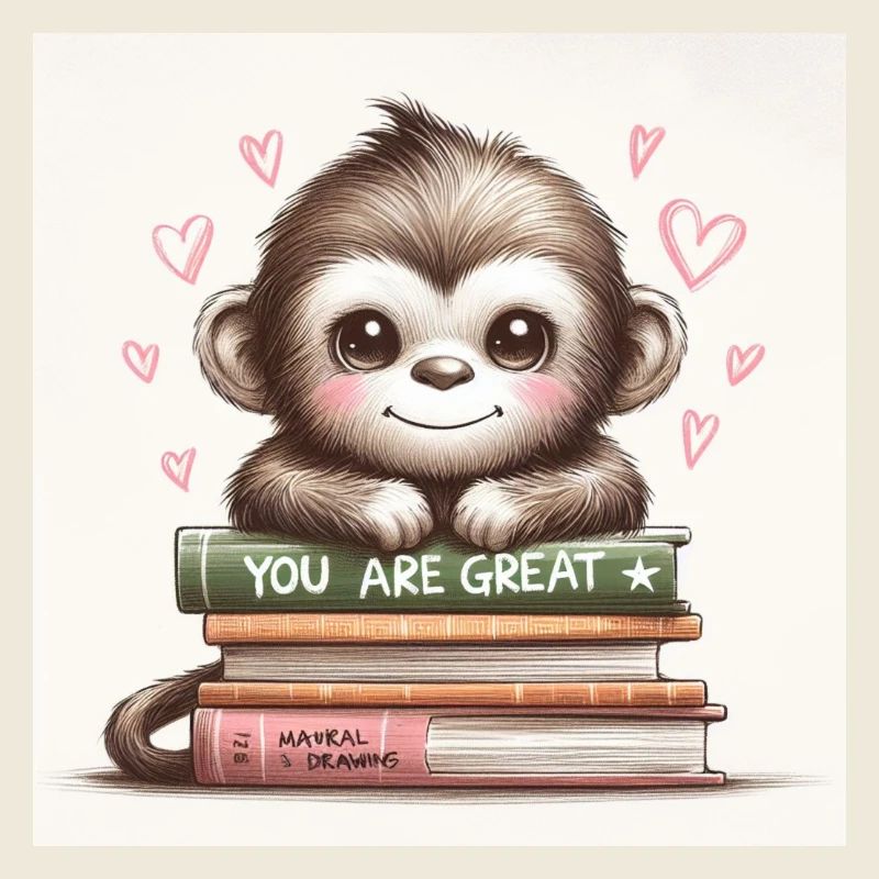 You are Great - Äffchen Design