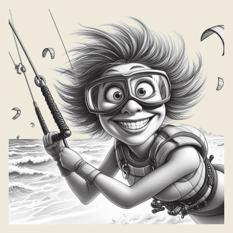 Crazy Kitesurferin 103