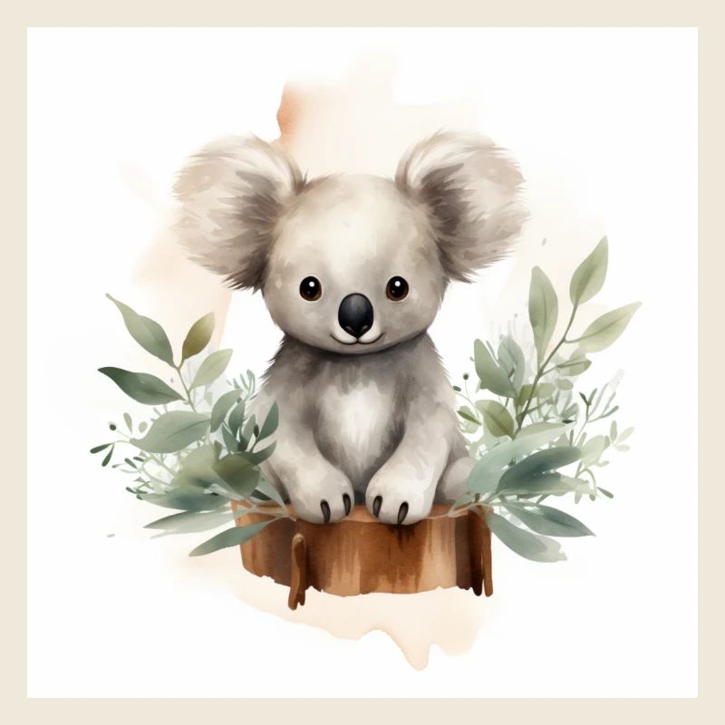 Adorable Koala Clipart