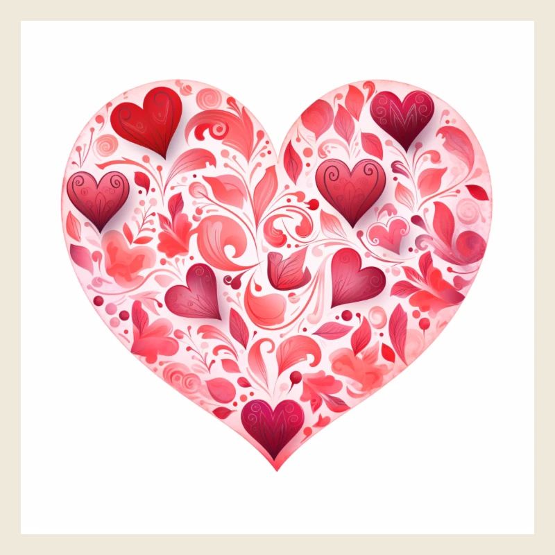 Rotes Herz, Valentinstag