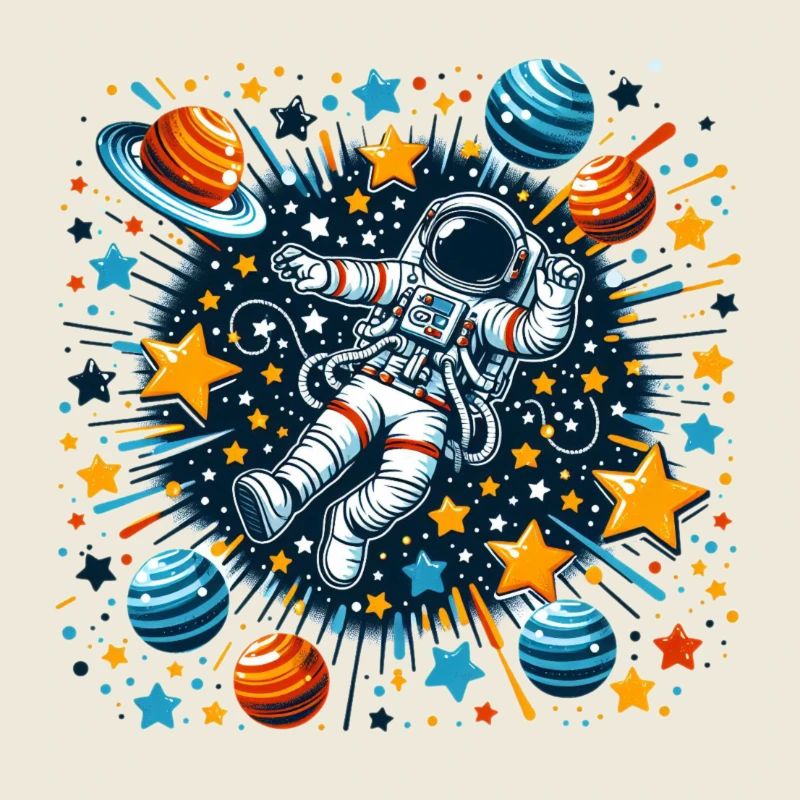 Astronaute dans l’espace