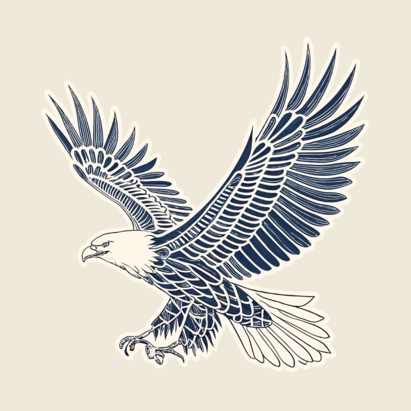 Aigle en vol