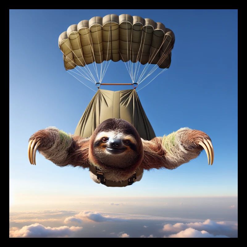 Sloth Wanderer Parachutist