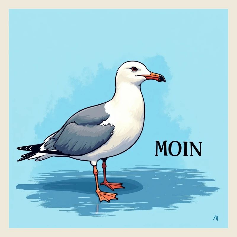 Moin, Mouette