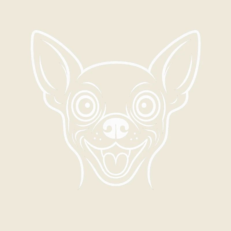 TinyPaws Black & White Edition Chihuahua Style w