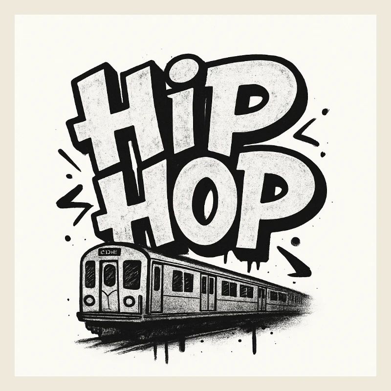 HipHop Lettering with Train