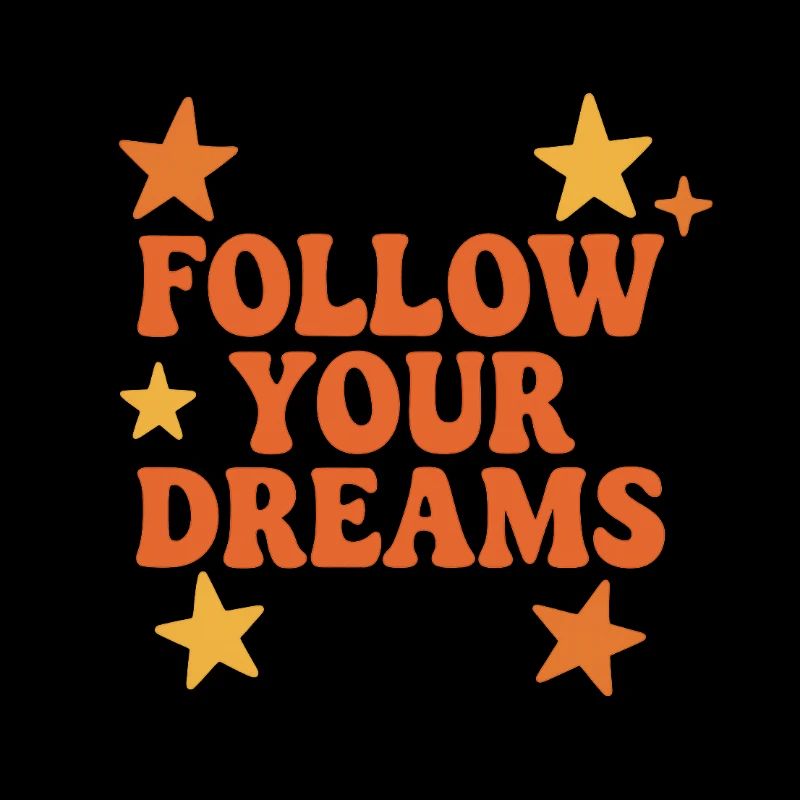 Suivez vos rêves - Conception de slogan motivant