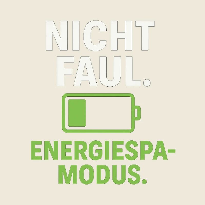 Not lazy, power saving mode