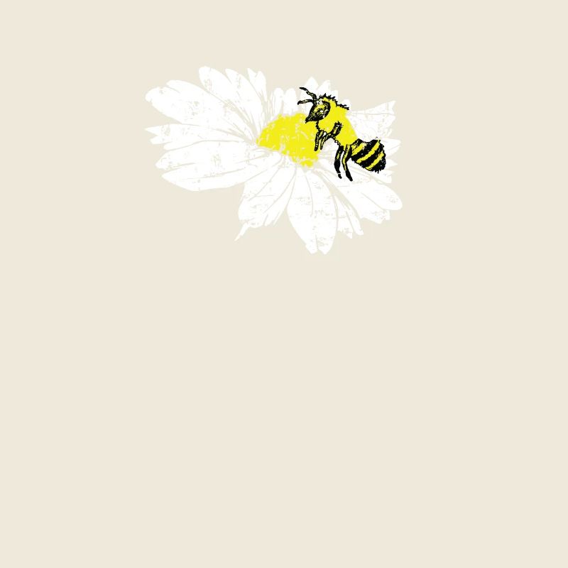 Bee Blossom Honey Bee Chamomile Daisies