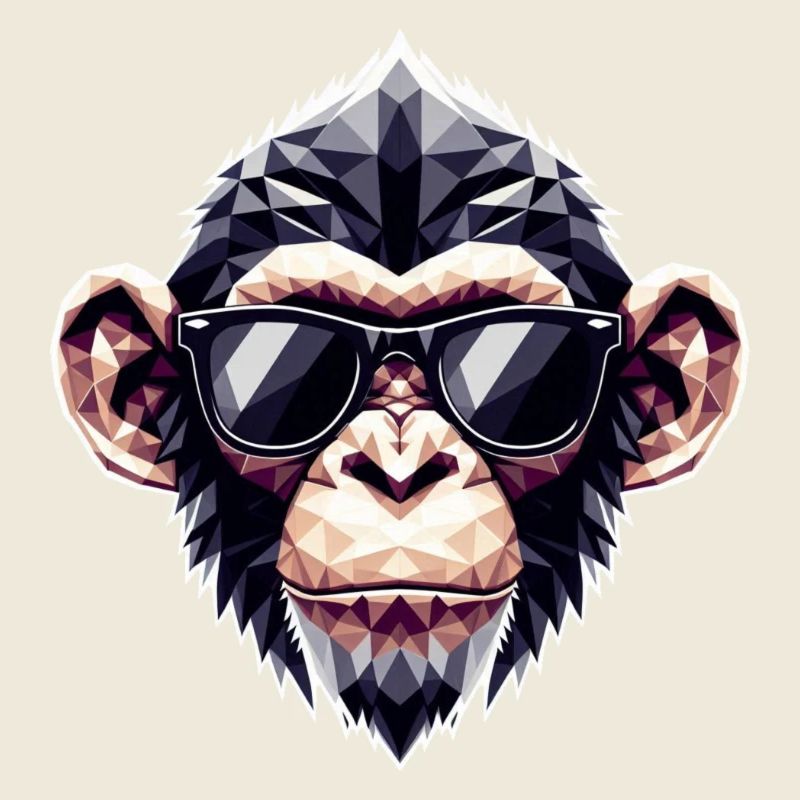 Lunettes de Singe Polygone