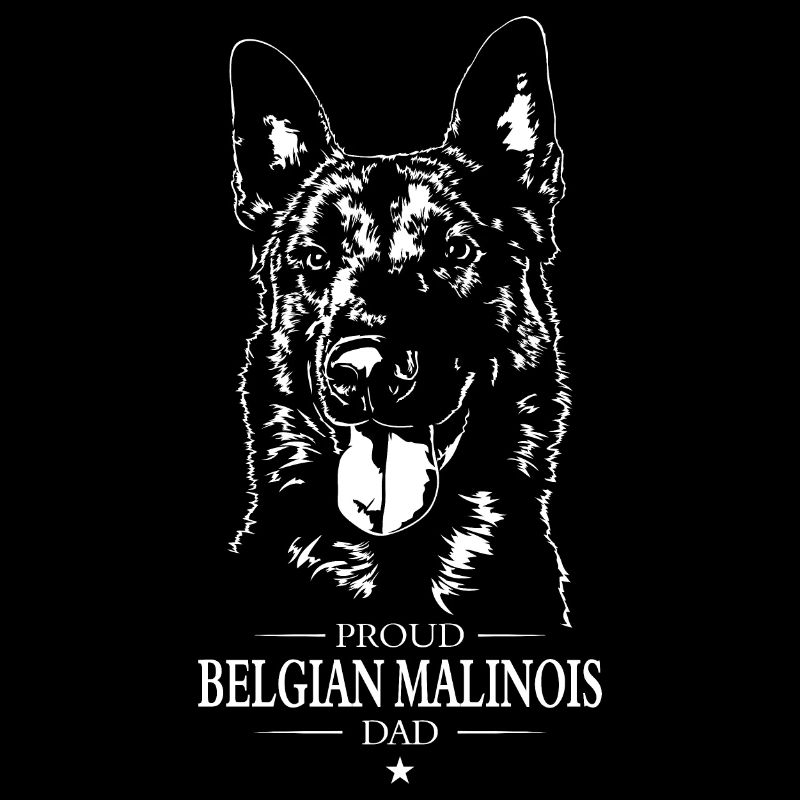 Fier Papa Malinois Belge Chien Chien Wilsigns
