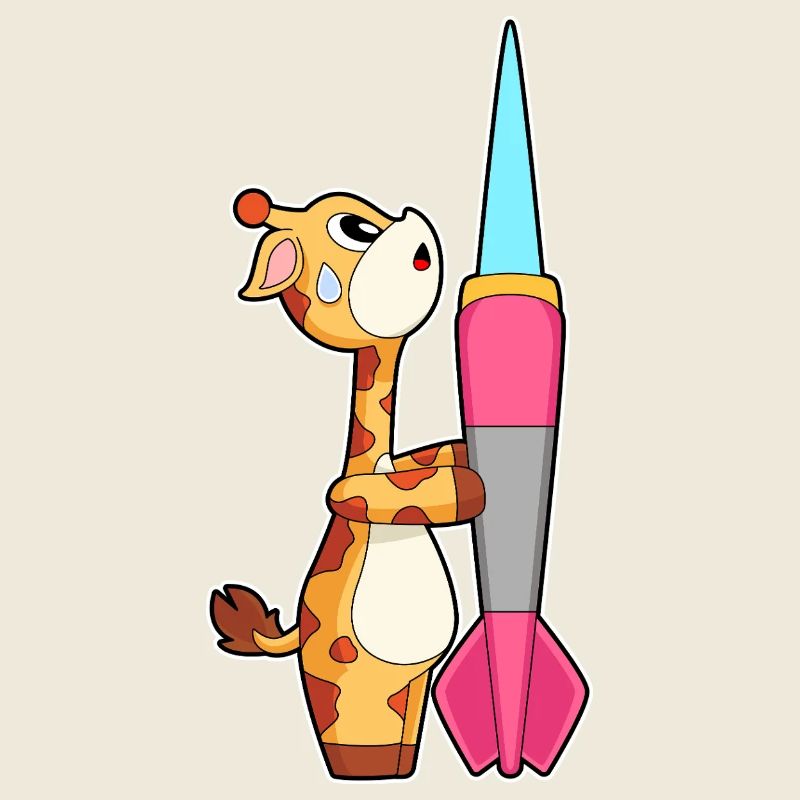Giraffe Dart Dartpfeil Sport
