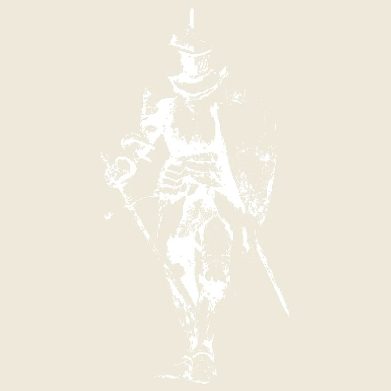 Noir-Ritter-Silhouette