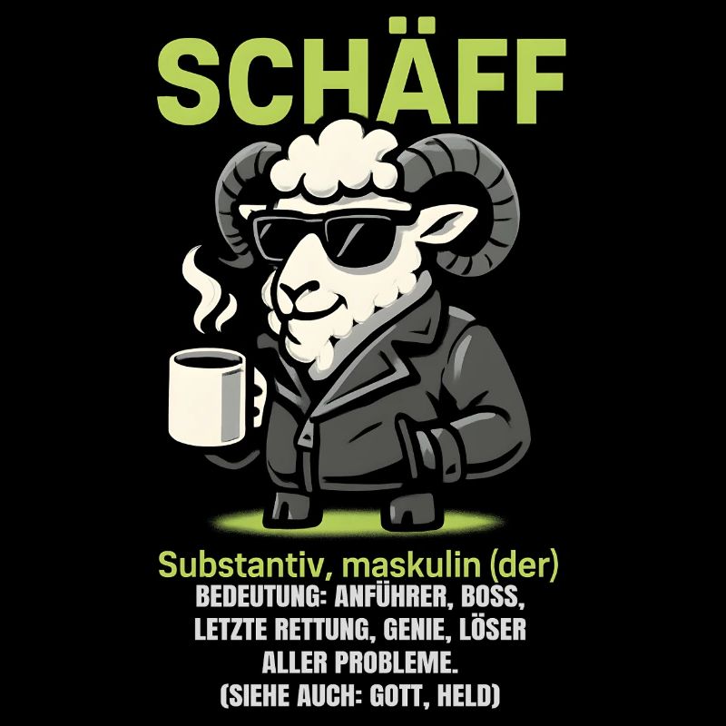 Schaf Spruch Schäff Lustig Geschenkidee Schafe