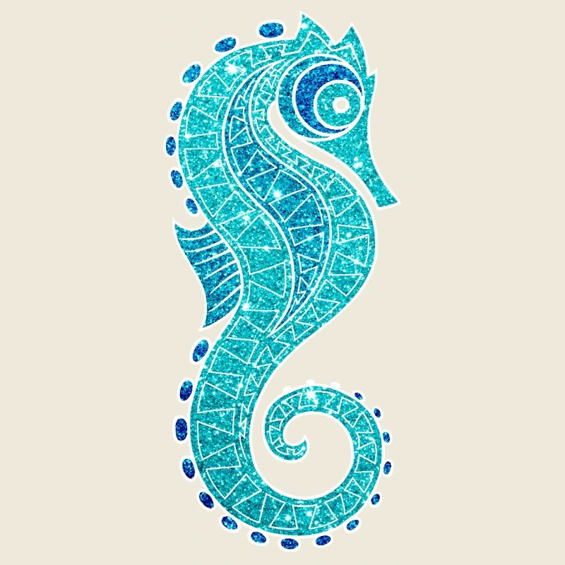 funkelndes Seepferdchen